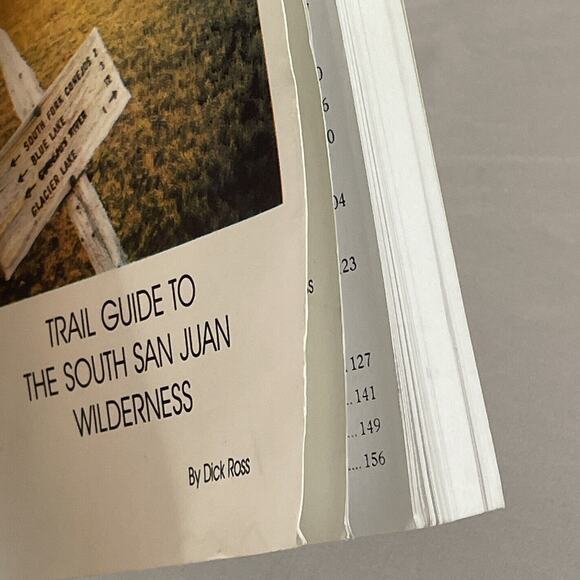 Lakes & Trails of the Conejos Trail Guide South San Juan Wilderness SIGNED Book - Picture 7 of 15